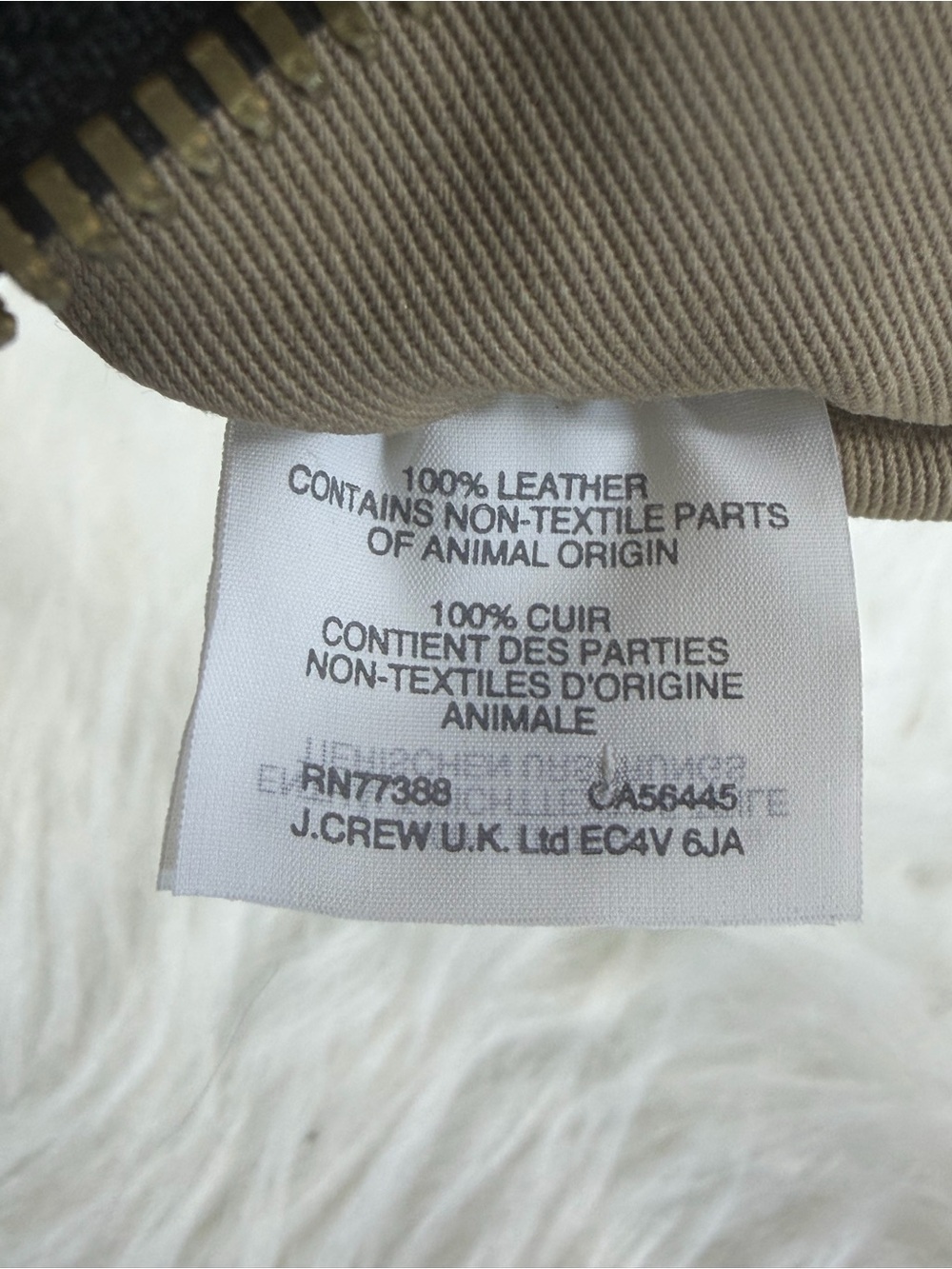 J.Crew Leopard Print Calf Hair Leather Zip Clutch Tassel Animal Print - Picture 6 of 9